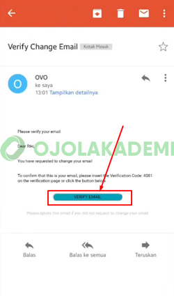14 Verifikasi Email OVO