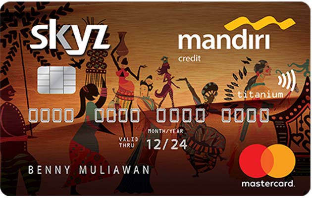 Kartu Kredit Mandiri SKYZ Card