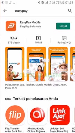 1 Instal Easypay Mobile