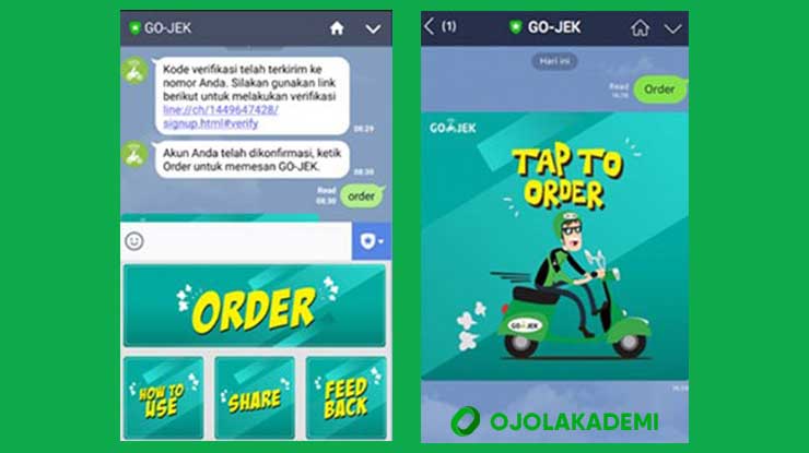 Cara Order Gojek Tanpa Aplikasi